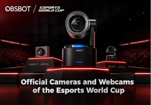 OBSBOT, official partner of the 2026 Esports World Cup in Paris
